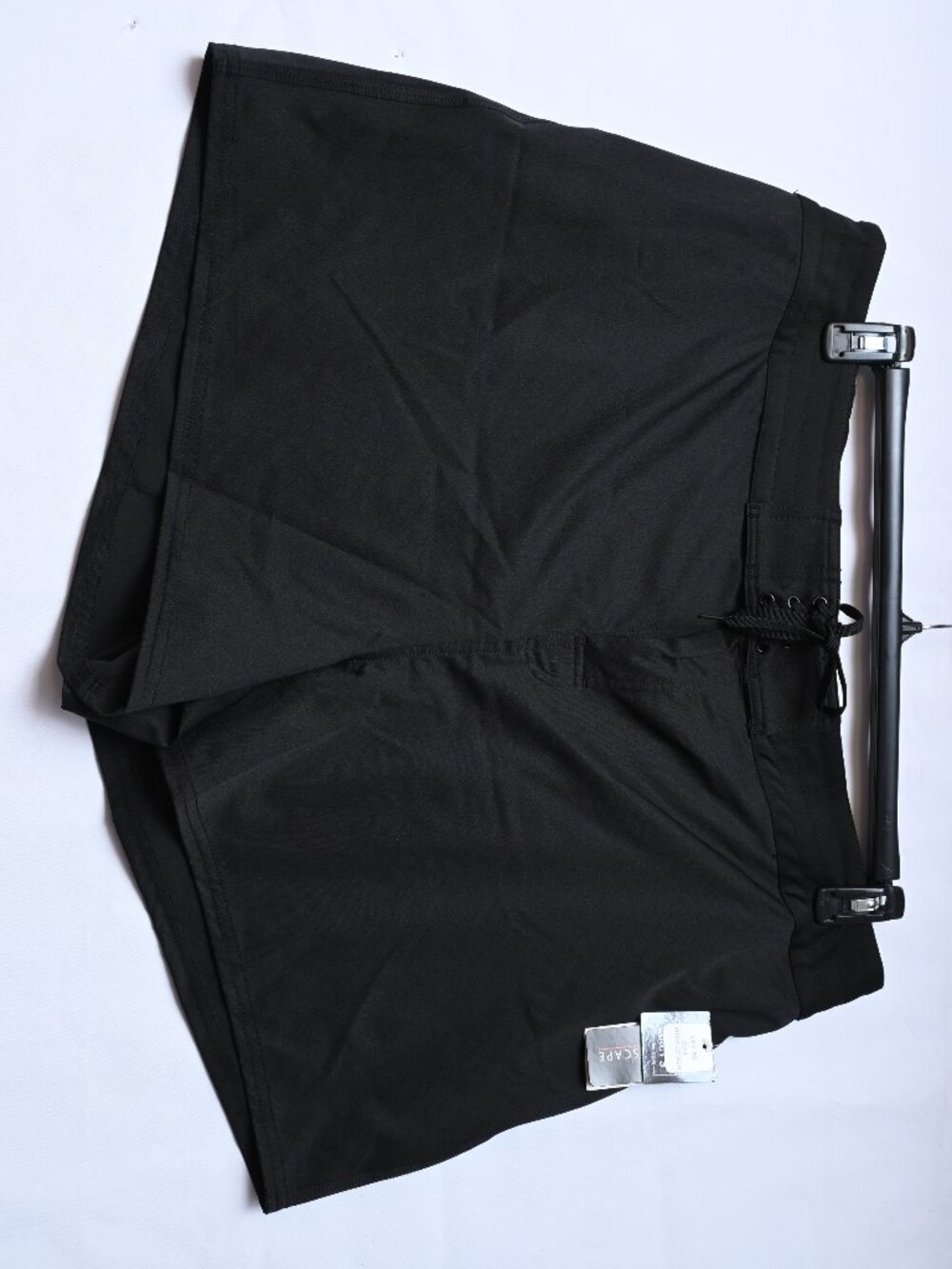 Island Escape Women's Plus Size Beach Board Black shorts Size 20W NWTS